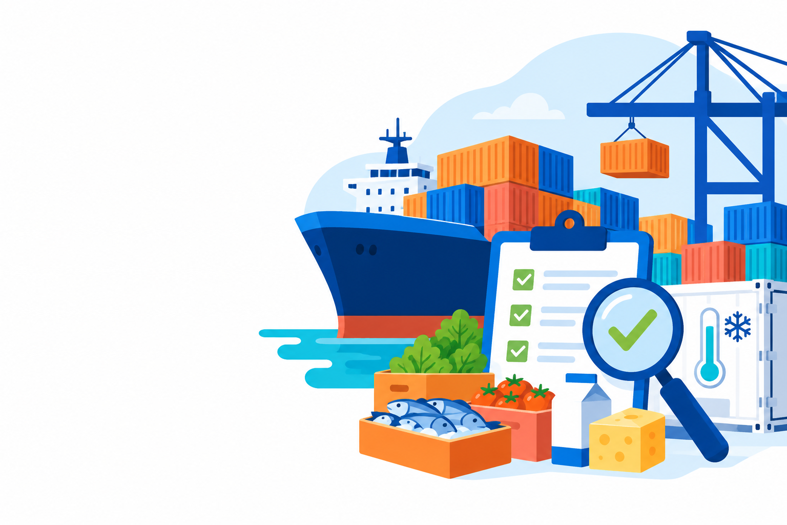Pre-shipment Inspection illustration